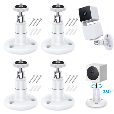 1/2/3/4 Security Wall Mount Holder Outdoor/Indoor for Wyze Cam Pan Camera System
