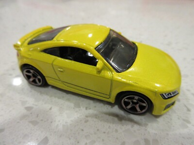 2020 Matchbox 2019 Audi TT RS Coupe YELLOW 1:64 Diecast Toy Race