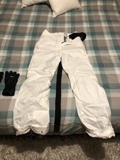 Tuta Da Neve Donna Decathlon Bianca Guanti Neve Scarponcini Neve Numero 37