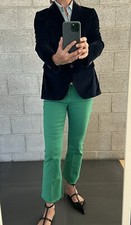 Coole Cropped Jeans von Closed - Größe 26 - Organic Baumwolle - Grün