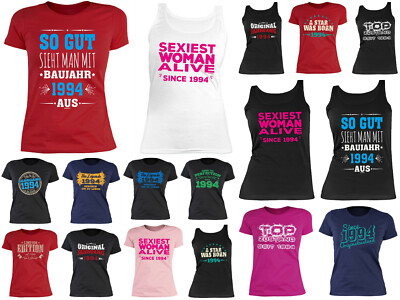 1994 Shirt - 32.Geburtstag für Damen - Frauen Geburtstag 32 Jahre Jahrgang 1994