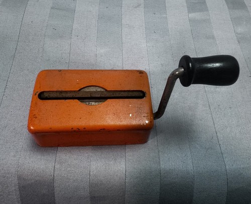 Vintage The Fastrop Co Chicago Shaving Razor Blade Sharpener In Original Box - Picture 5 of 12