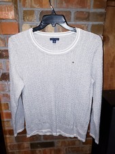 Tommy Hilfiger XXL- Gray Cable Knit Sweater