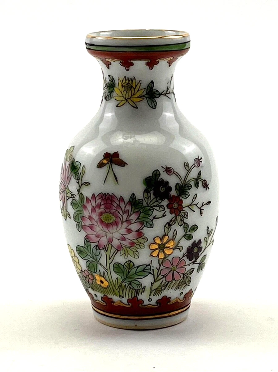 中国蝴蝶花瓶印第安纳收藏中国花瓶、罐子(1900-现在) | eBay