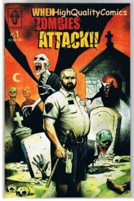 WHEN ZOMBIES ATTACK #1 2 3 4 5, NM+, Walking Dead, Mahfood, 2005, Horror