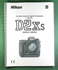 Nikon D2Xs Instruction Manual: 288 Pages & Protective Covers