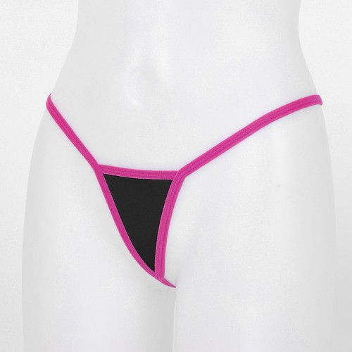 Ropa interior sexy de cuerda en G para mujer tanga calzoncillos lencería íntimos de altura baja - Imagen 17 de 190