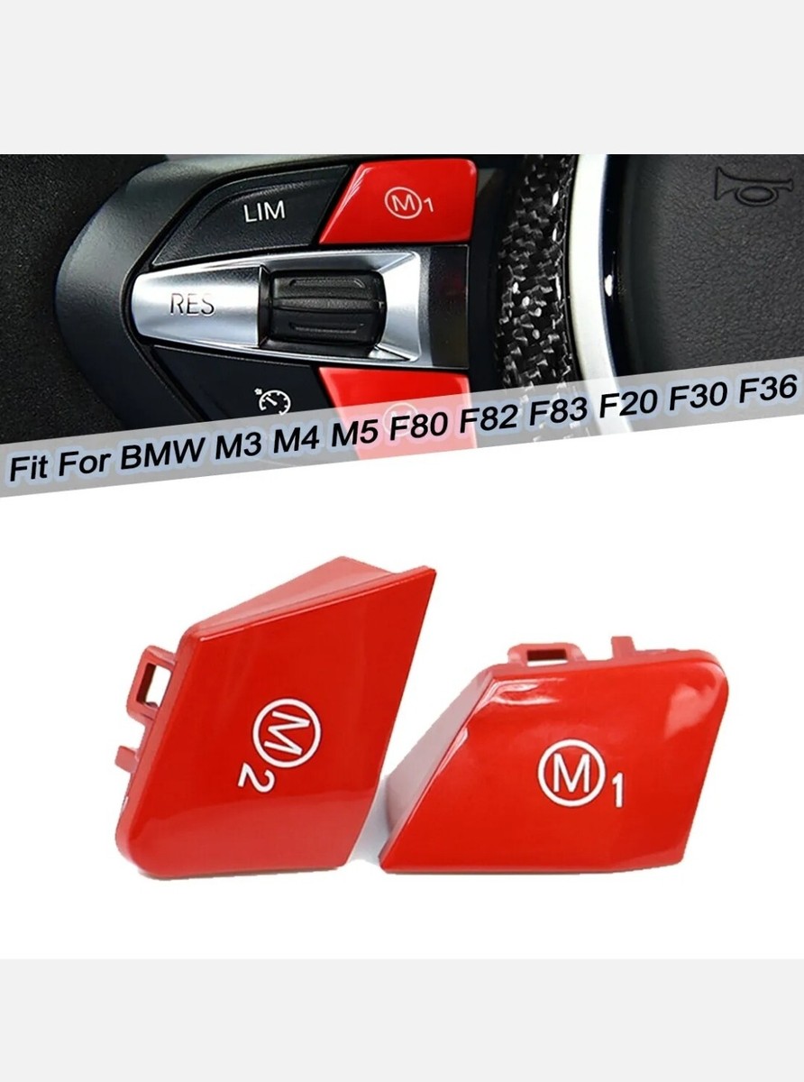 M1 M2 Pulsante Trim Per BMW M2 M3 M4 M5 M6 F80 F87 F82 F83 F10 Pulsante Di Arresto Di Avviamento Motore Copertura Di Accensione Auto Trim Decorazione - Foto 8