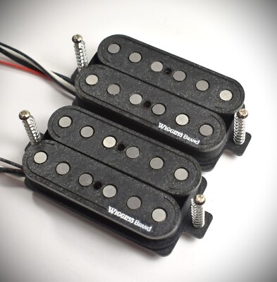 #ad Wiggins Brand Hot Humbucker guitar pickup set Hand wound Alnico 5 $184.00