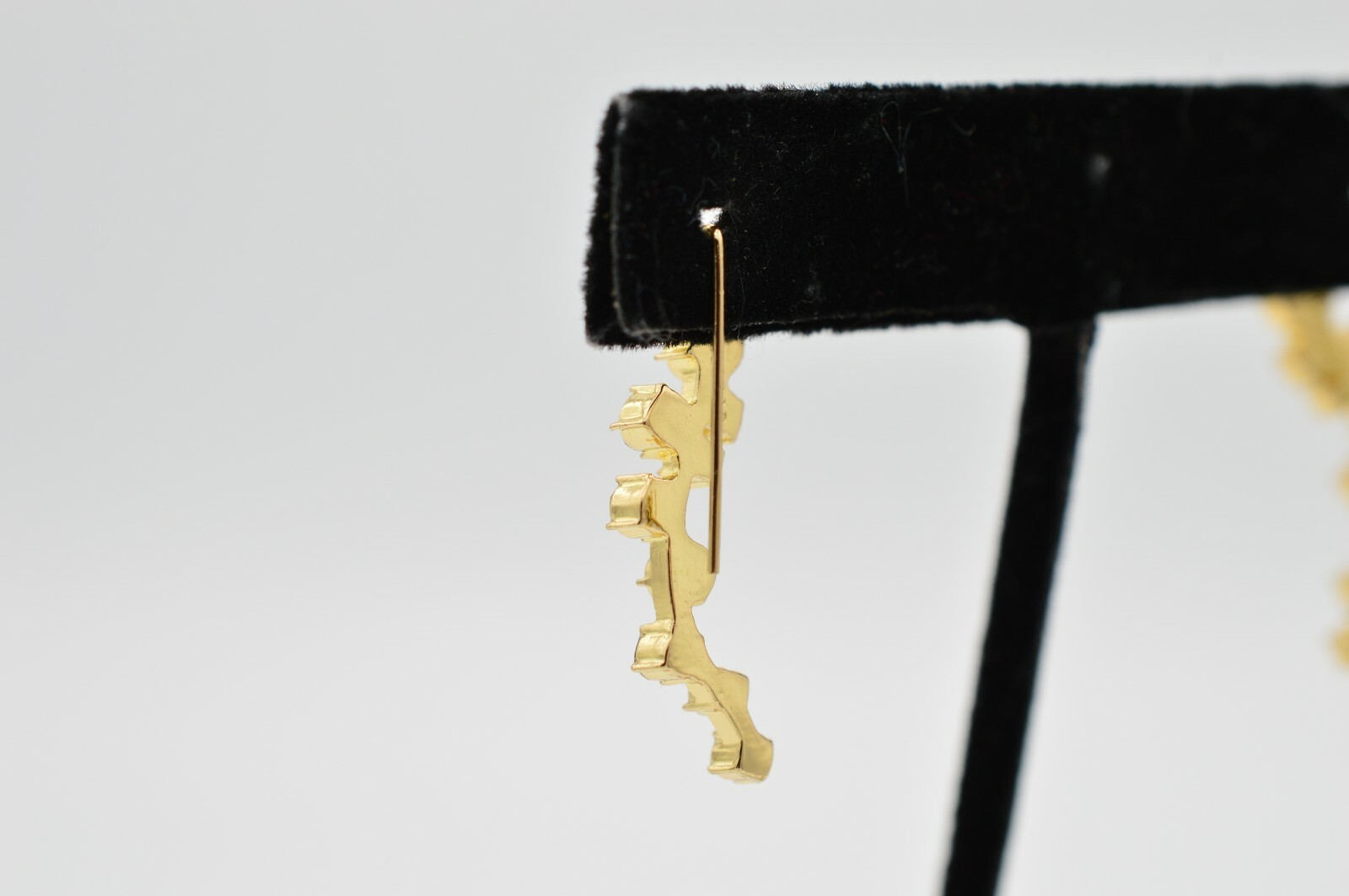 Baublebar Statement Crawler Earrings Sparkling Rh… - image 5