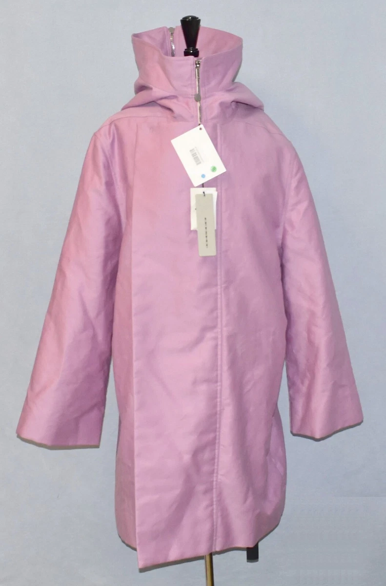 B00 NWT DRKSHDW BY RICK OWENS Dirty Pink Oversized Sisy Parka Coat Size M $2285