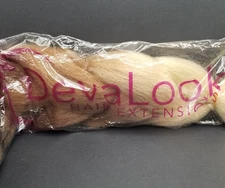 Deva Look Synthetic Hair Extensions 22" Black/Dark Brown/Blonde Multi Color