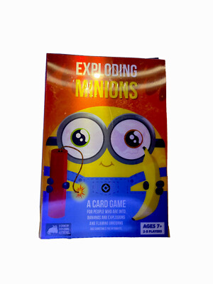 Exploding Minions Special Edition Card Game by Exploding Kittens Factory Sealed