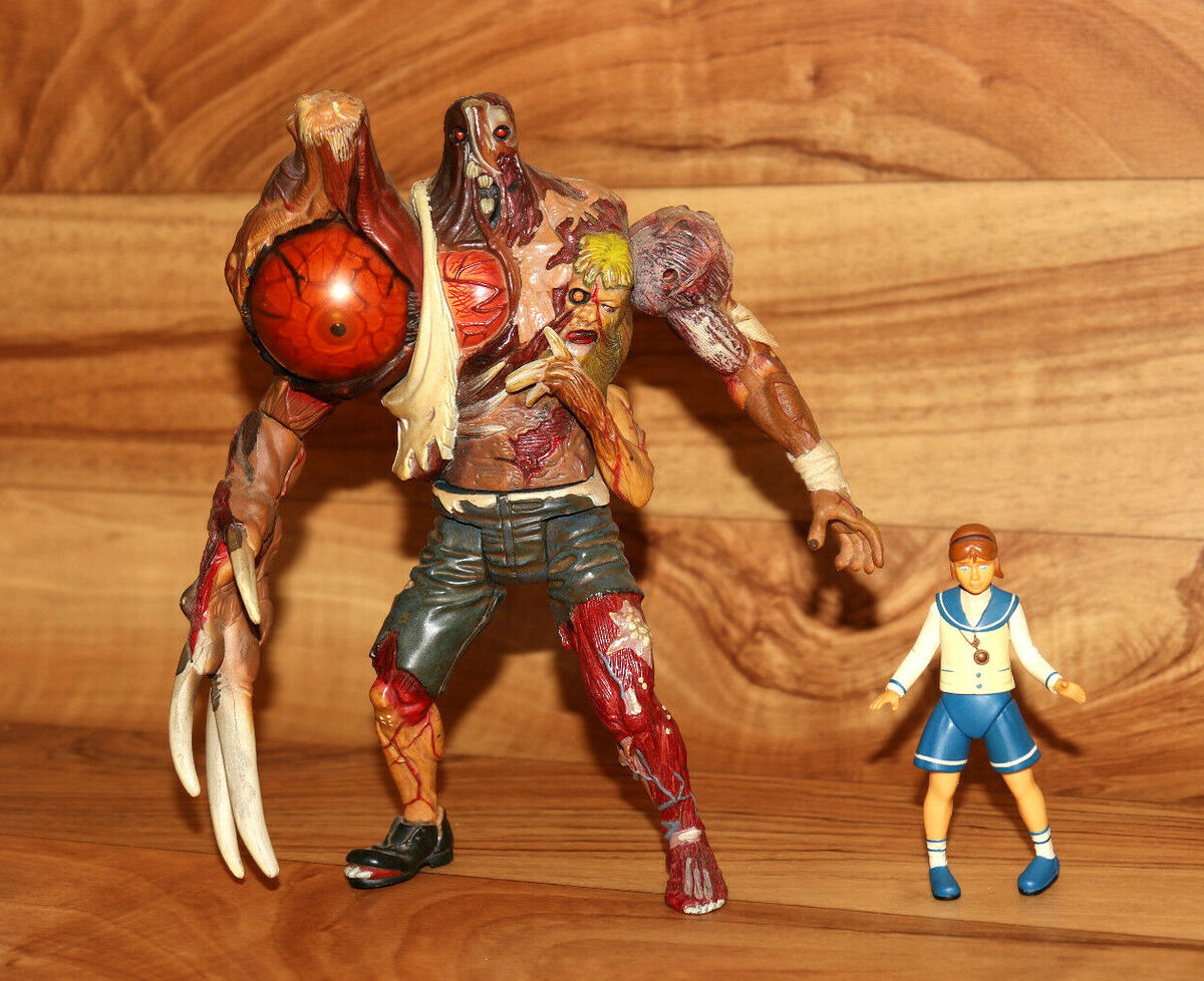 Resident evil 2 William Birkin & Sherry Action Figure Figur Resident evil 2 William Birkin & Sherry Action Figure Figur