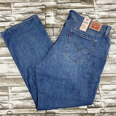 Levi's 415 Bootcut Womens 24W M Stretch Jeans Classic Bootcut Mid Rise  Jeans New