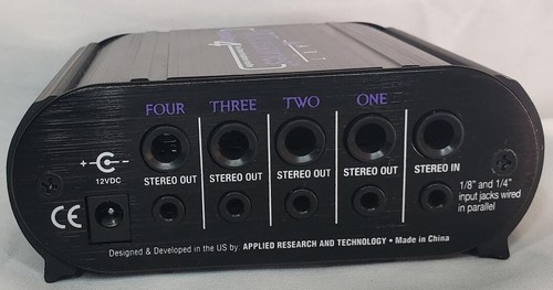 ART HeadAmp4 - Amplificador de auriculares estéreo de cuatro canales - Imagen 3 de 4