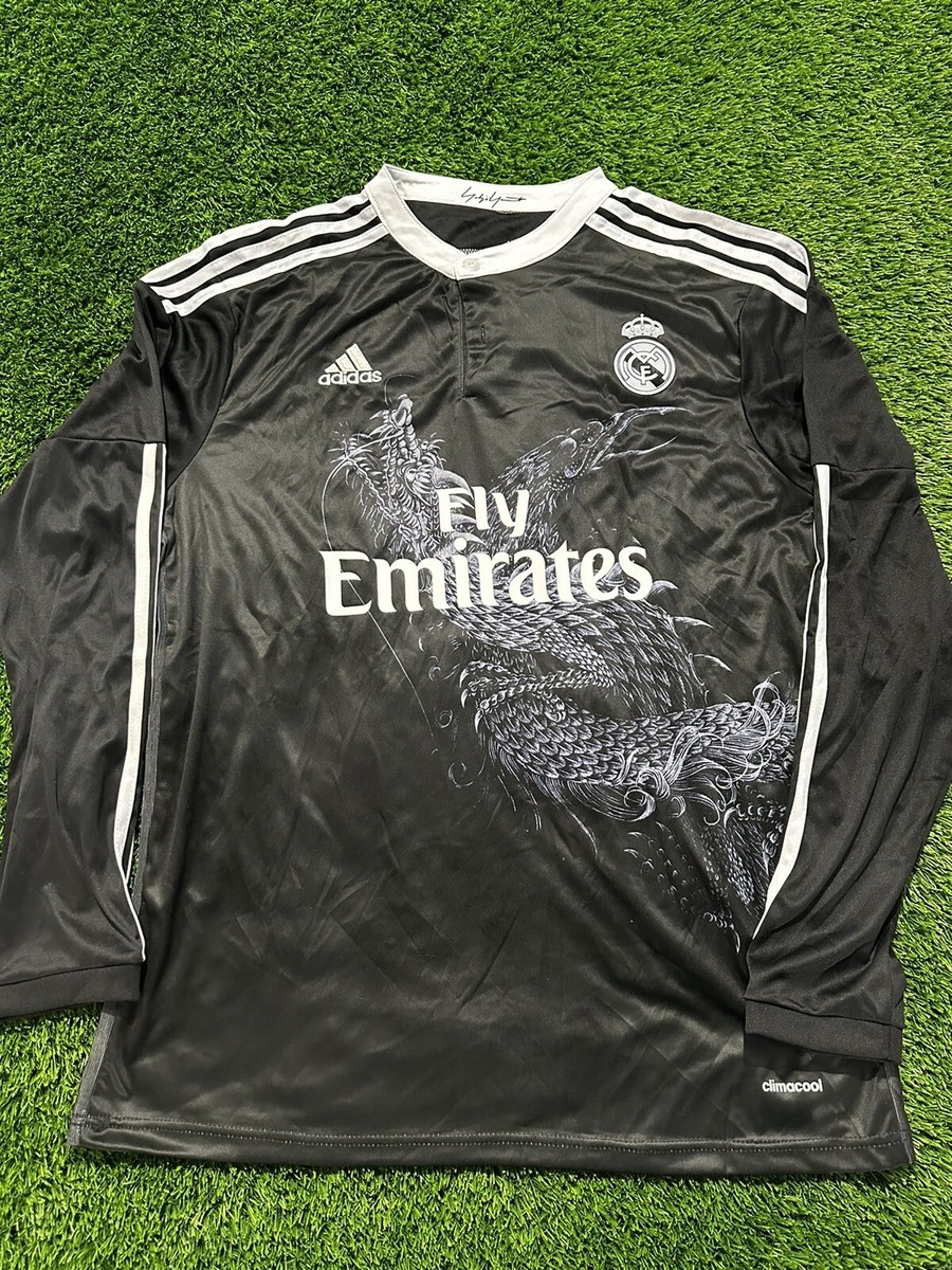 Real Madrid UCL 2014 Ronaldo #7 Yohji Yamamoto Black Dragon