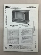 Wards GNB17916 GNB17926 Service Manual Sams Photofact Free Shipping