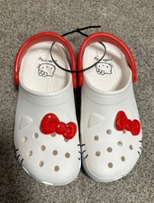 Crocs X Hello Kitty Classic Clog 50th Anniversary 2024 Women Size 9