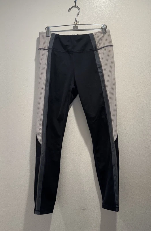 athleta colorblock contender 7/8 gym workout leggings