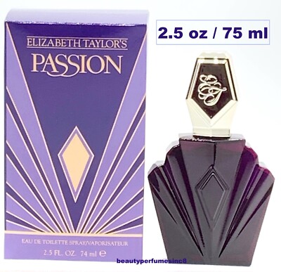 PASSION 2.5oz/75ml *Eau De Toilette* Women Brand New