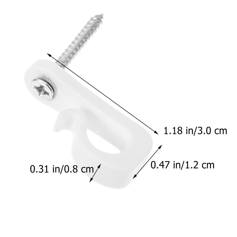 20 Sets Christmas Light Clips Outdoor Hooks Hanging Lights Rope eBay