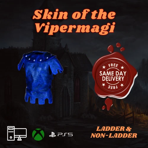 Viper Skin of the Vipermagi 20-35Res - D2R Diablo II Resurrected PC Xbox PS4 PS5