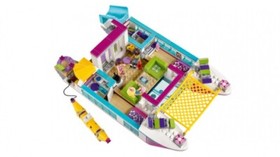 Lego Friends Set #41317  "Sunshine Catamaran" - 100% Complete with Manual