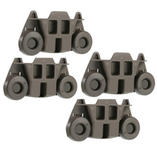 W10195416 Dishwasher Wheel Assembly Whirlpool AP5983730 PS117221 4-PACK