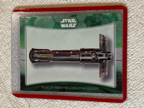2015 Topps Star Wars The Force Awakens Series One Weapon #1 NM Card - Picture 1 of 2