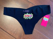 NEW Commando Size M/L Black POW Briefs Underwear Hot Panty Panties