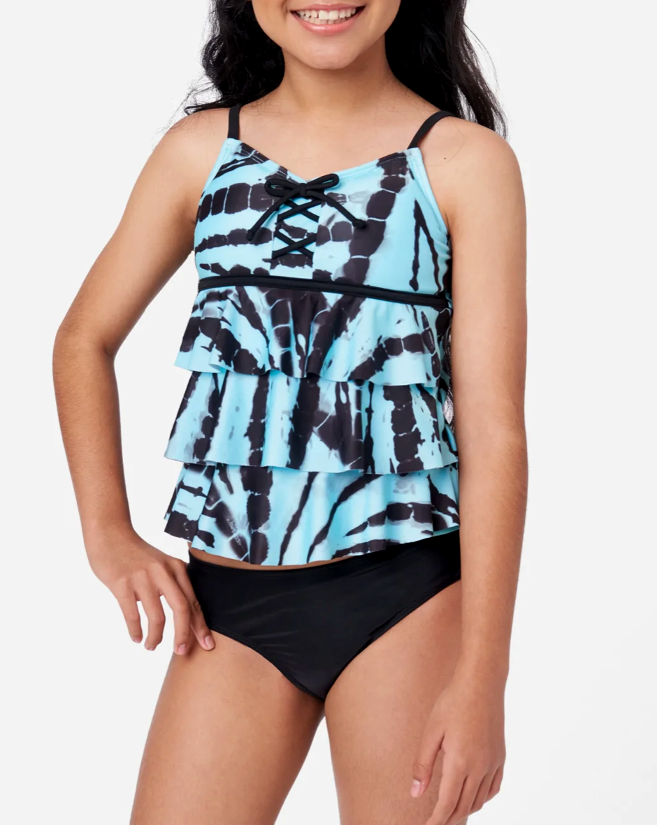 Justice Ruffle Tankini Justice Tankini Top Swimwear For Girls
