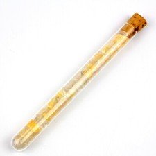 Aqua Lapis® Edelsteinstab Premium Centrum Bergkristall, Orangencalcit  Edelstein