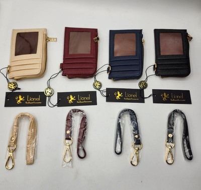 4 Pack Lionel Wristlet Wallets Four different colors
