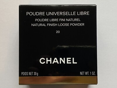 CHANEL POUDRE UNIVERSELLE LIBRE NATURAL FINISH LOOSE POWDER #20 NEW 2026