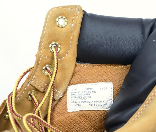 Timberland Tan Nubuk Leather Primaloft Junior Boots Size *UK 5,5 US 6M *EU 38 - 第 8/11 張圖片