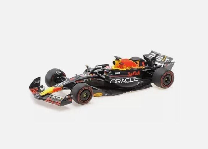 Voiture Miniature Red Bull RB19 Verstappen Qatar GP 2023 Formule 1 1/18 Minichamps