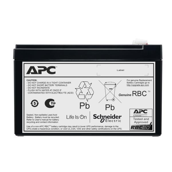 3654889 APC APC REPLACEMENT BATTERY CARTRIDGE, VRLA, 7AH, 12V