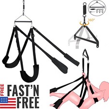 360 Spinning Sex Swing Sling Swivel BDSM Position Aid For Couples Adult Love Toy
