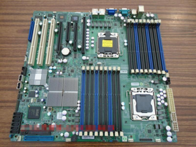 X8DTN+dual channel Xeon 1366 server motherboard supports 5600CPU multiple PCI-X