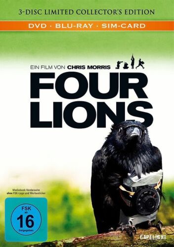 Four Lions [Limited Edition, DVD + Blu-Ray] ZUSTAND SEHR GUT - Bild 1 von 1