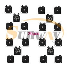 Kit 20x Diaframma Carburatore per Walbro 95-526 WYJ WYK WYL WYM WYP WZ Carb