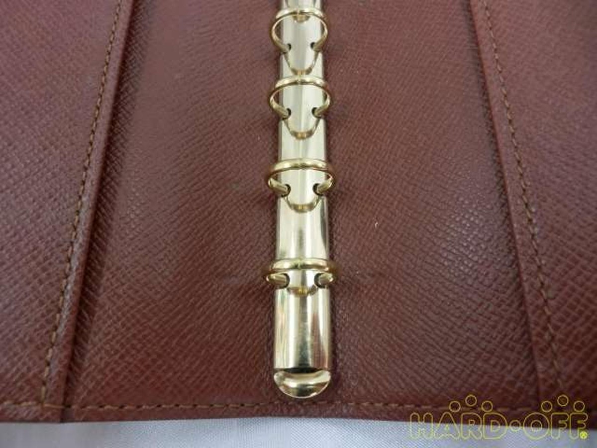 Louis Vuitton Authentic 14.5 cm Notebook Cover LV Monogram
