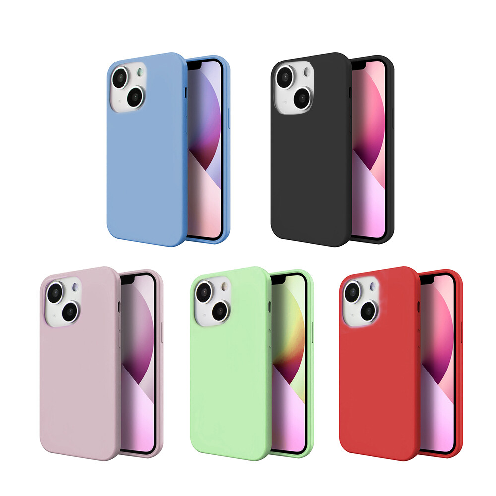 For Apple iPhone 14 /Plus Pro Max Liquid Silicone Hybrid Gel