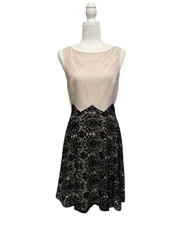 puff lace sleeve dress Dusty rose lace puff sleeve dress – Shop Journal Vintage main image 1