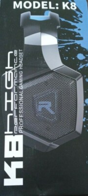 【格安】POD K8 ブラック ブルー K8 high performance.Professional Gaming Headset.New | eBay
