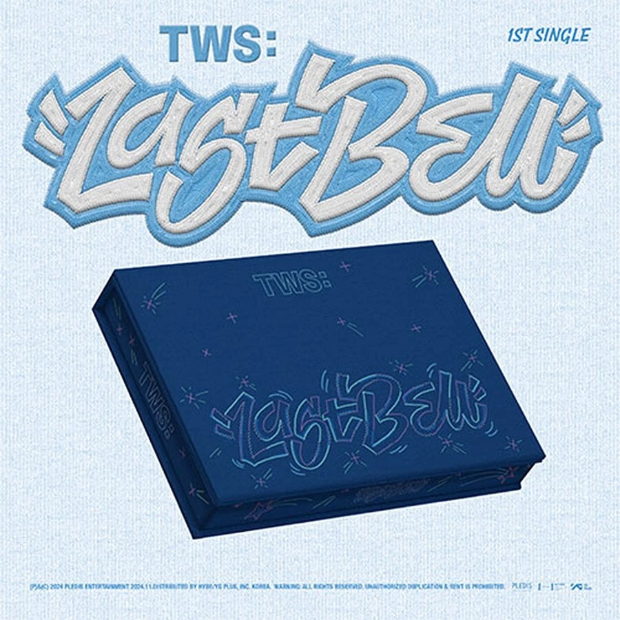TWS [LAST BELL] 1st Single Album CD+Photo Book+Binder+3 Card+