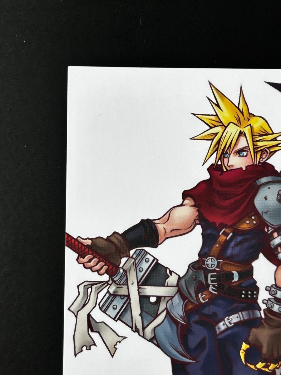Cloud Strife レアカード 風属性 Cloud Strife FINAL FANTASY VII Anniversary Art Museum Card 2