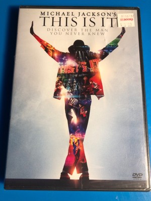 Michael Jackson  This is it  (DVD) widescreen  ..     ...BRAND NEW & SEALED!
