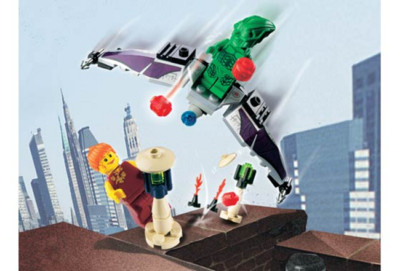 LEGO 1374 - STUDIOS - SPIDERMAN / GREEN GOBLIN - LEGO STUDIOS - 2002 - NO BOX 673419012478 | eBay